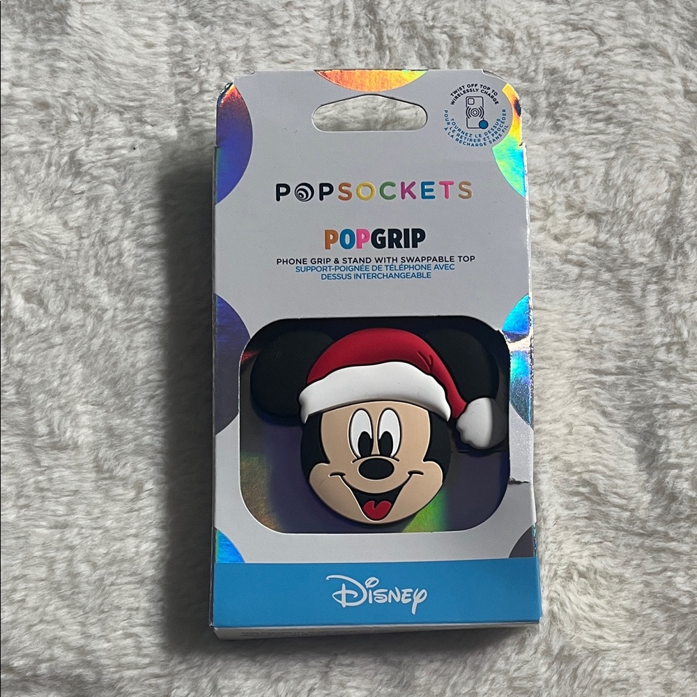 Disney PopSockets PopGrip with Mickey Mouse in Red and Black